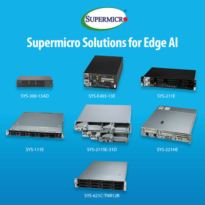 Новая линейка Supermicro задействует потенциал ИИ в периферийных вычислительных средах
