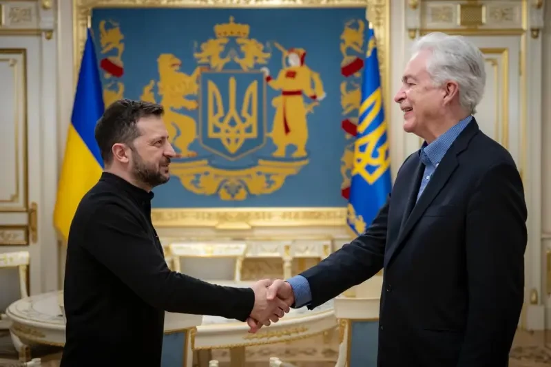 «Обычно о таких встречах не сообщают»: Зеленский рассказал о последнем официальном визите на Украину главы ЦРУ Уильяма Бернса