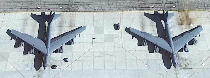 Ядерные силы ВВС США на спутниковых снимках: дальняя бомбардировочная авиация