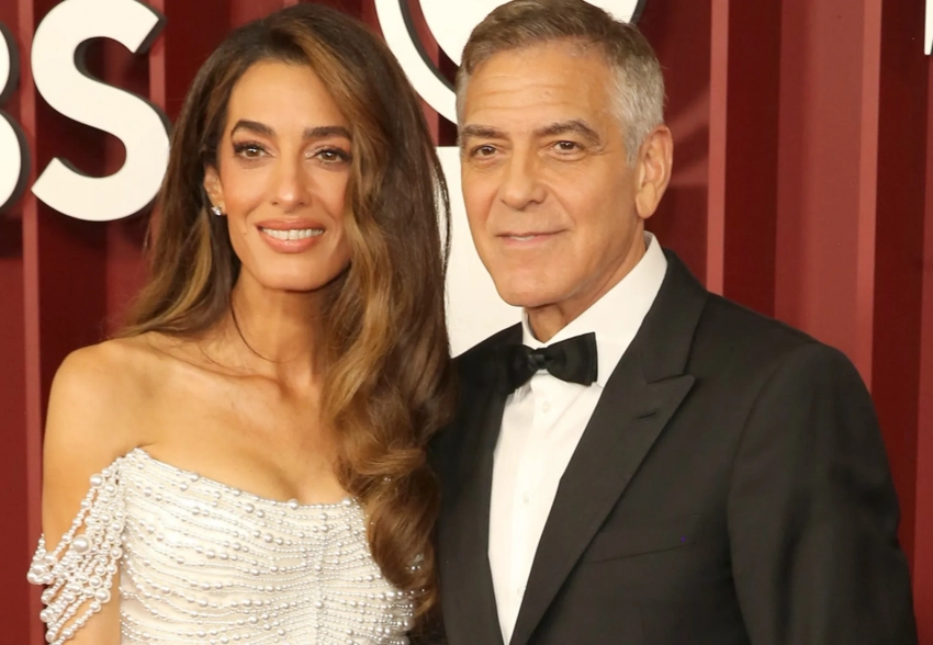 Джордж и Амаль Клуни посетили премию "Тони"