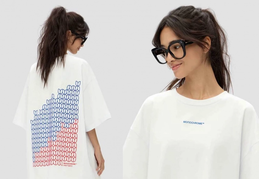 "Извинительные водолазки — всё". В сети обсуждают футболки с триколором Monochrome после скандального поста бренда о Параде Победы