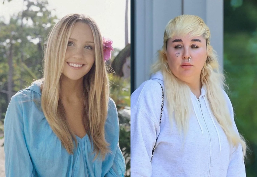 Звезду нулевых Аманду Байнс засняли во время прогулки в Калифорнии