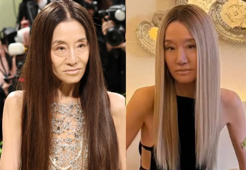 76-летняя Вера Вонг стала блондинкой