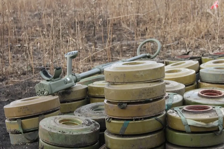 При штурме Зелёной Долины на Краснолиманском направлении особую роль сыграли противотанковые мины