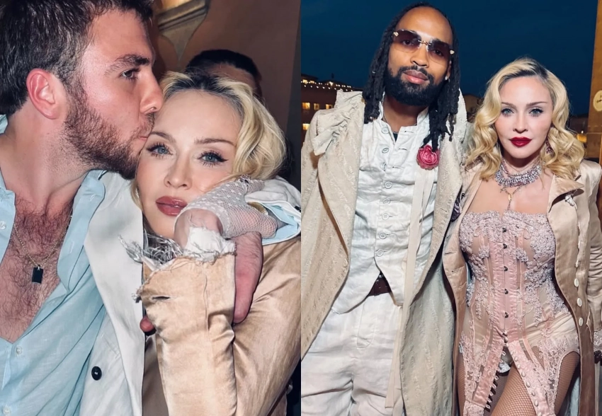 Лабубу-торт, вечеринки и скачки: Мадонна отметила 67-летие с детьми и 28-летним бойфрендом в Италии