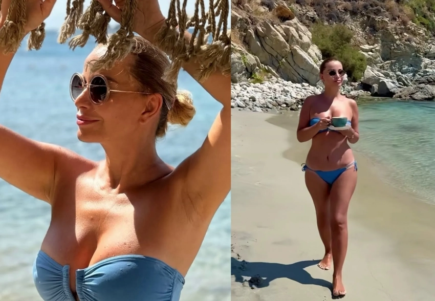 "Диета по мне плачет". Ольга Орлова показала фигуру в купальнике