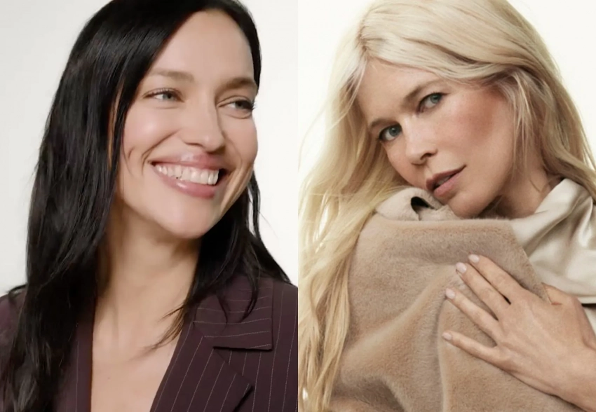 Ирина Шейк и Клаудия Шиффер снялись для бренда Donna Karan