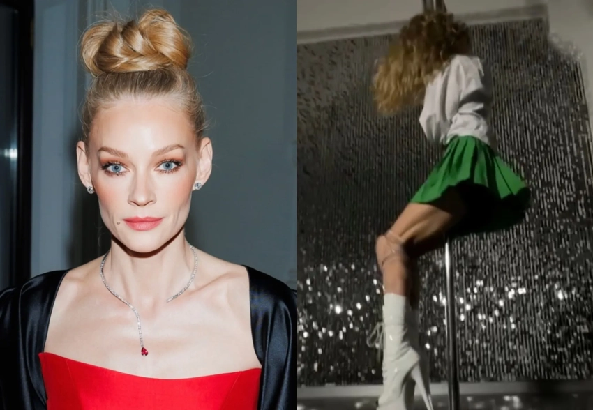 Светлана Ходченкова поделилась новым фото с тренировок на пилоне