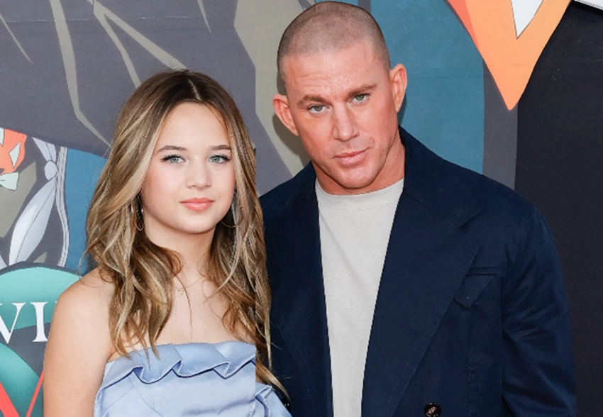 Ченнинг Татум вышел в свет с 12-летней дочерью