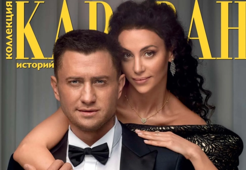 "Вцепились друг в друга и кайфуем". Павел Прилучный и Зепюр Брутян снялись для обложки глянца