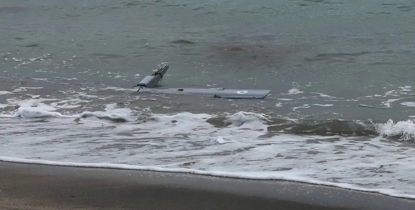 Украинский БПЛА обнаружили на пляже болгарского курорта Бургас