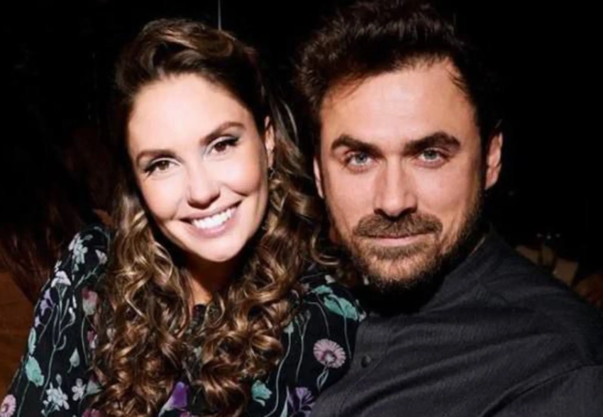 Агата Муцениеце и Пётр Дранга впервые вышли в свет после свадьбы