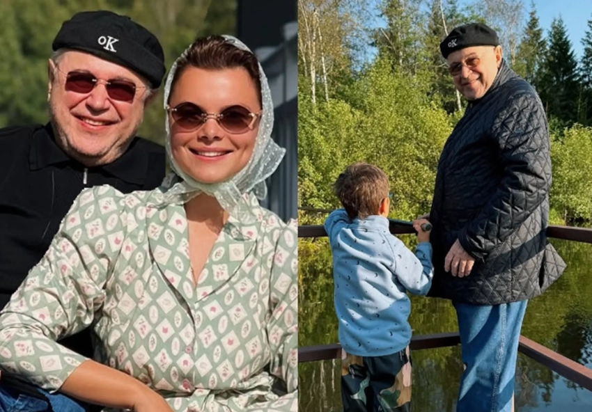 "Мой лучший день рождения". Евгений Петросян встретил 80-летие на природе с женой Татьяной Брухуновой и их маленькими детьми