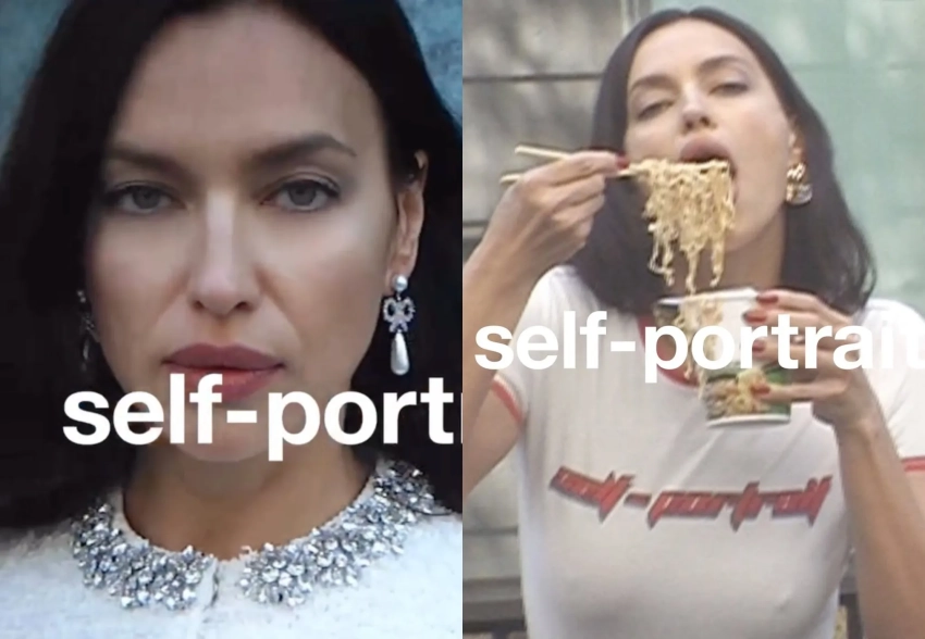 Клубника, "доширак" и бриллианты: Ирина Шейк снялась в рекламе модного бренда