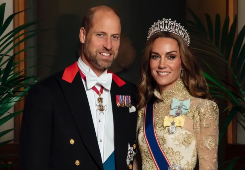 Вышел новый официальный портрет принца Уильяма и Кейт Миддлтон