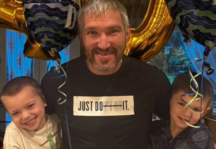 "Расстояние не помеха". Александр Овечкин отпраздновал 40-летие