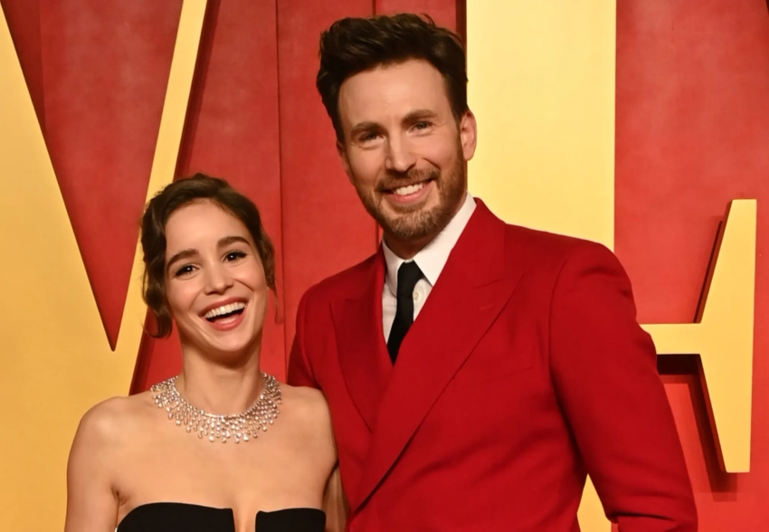 44-летний Крис Эванс впервые стал отцом