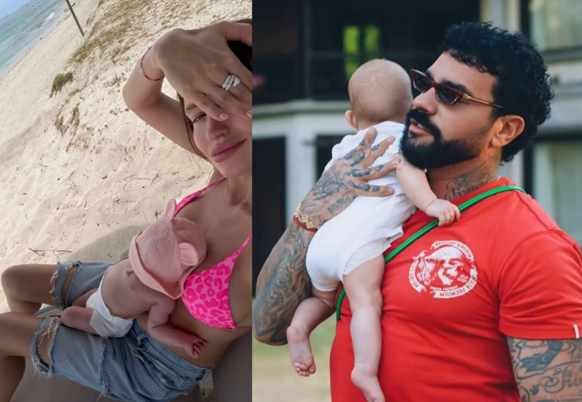 Тимати и Валентина Иванова показали, как отдыхают с дочкой на курорте