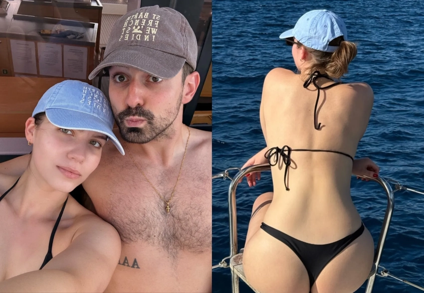 Внучка Бориса Ельцина Мария Юмашева показала, как отдыхает на море с бойфрендом Глебом Березовским