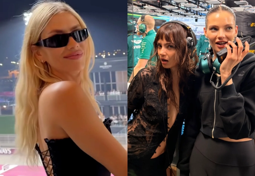 Алеся Кафельникова, Елена Перминова и девушка Ченнинга Татума посетили "Формулу-1" в Дохе