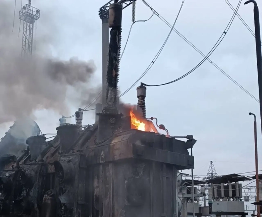 Противник: ремонтировать энергомощности в черте Запорожья уже бессмысленно