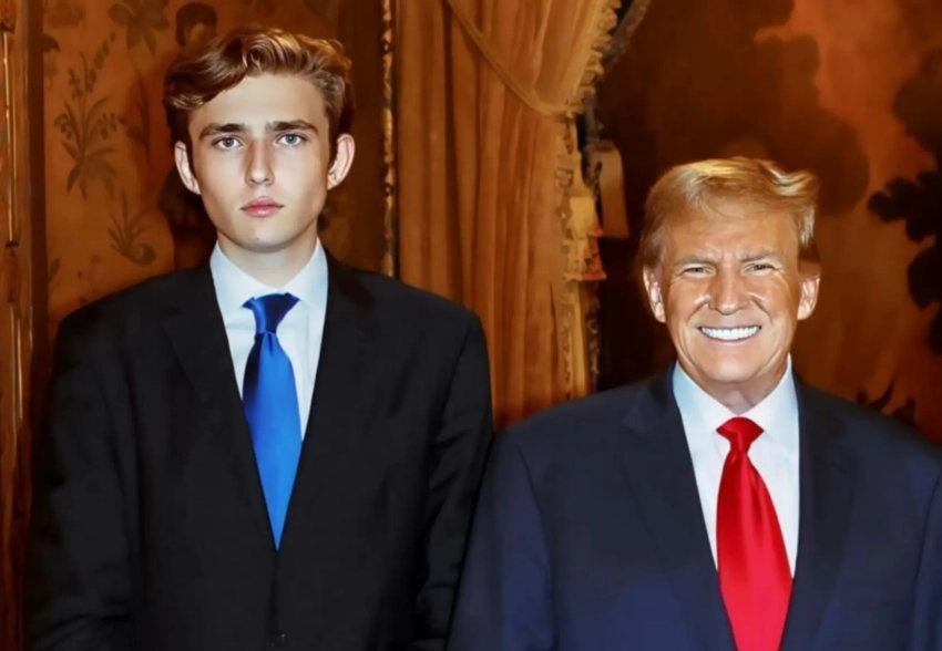 19-летний сын Дональда Трампа "спас" подругу, на которую напал сын российского миллионера — основателя One Price Coffee