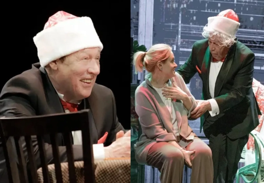 Появились новые фото Михаила Ефремова и Анны Михалковой с репетиции его первого спектакля после освобождения