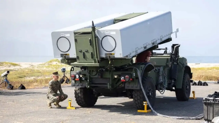 Для КМП США создали малую РСЗО ROGUE-Fires с системой ИИ и полной автономностью