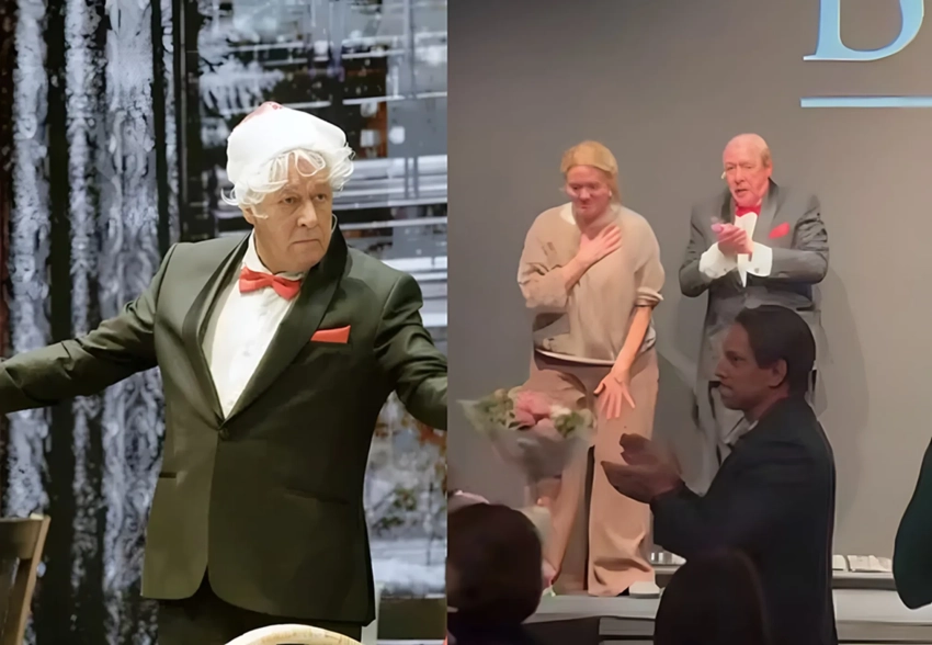 Первый выход Михаила Ефремова на сцену после освобождения из колонии встретили 10-минутными овациями