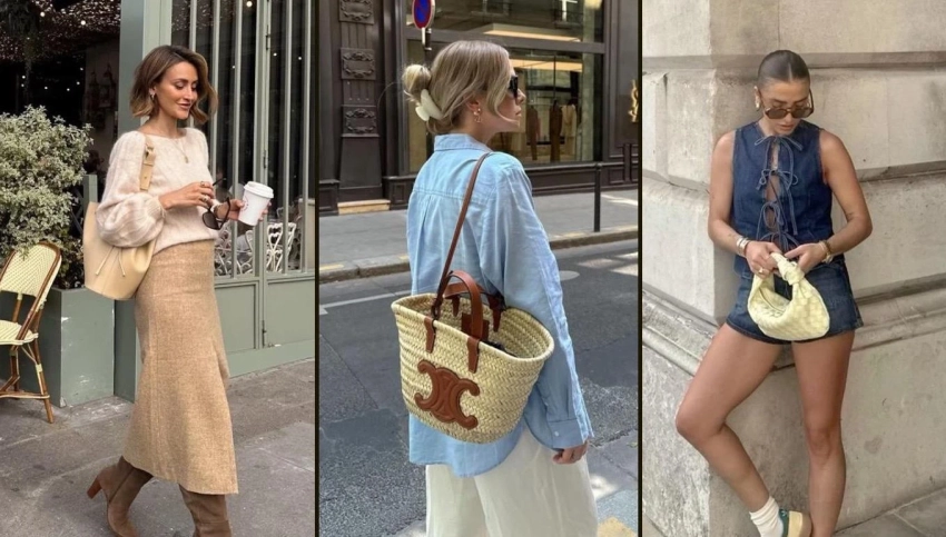 Натуральные материалы и неожиданные цвета: 5 моделей модных сумок лета 2026 года
