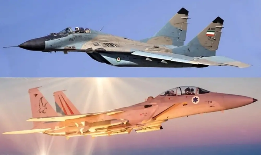 Сообщается, что иранский МиГ-29 сбил израильский F-15 EX Eagle II