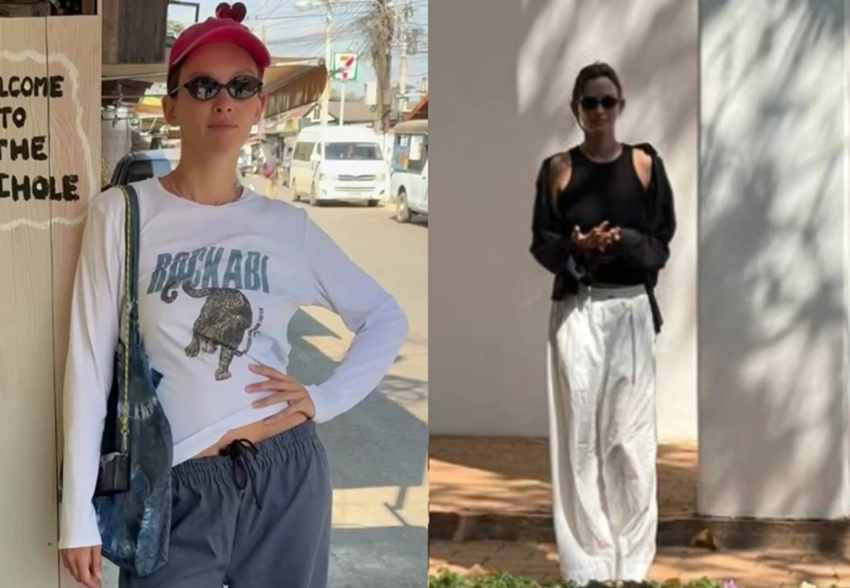 Стритфуд и медитация: Паулина Андреева показала фото с отдыха в Таиланде спустя год после развода с Фёдором Бондарчуком