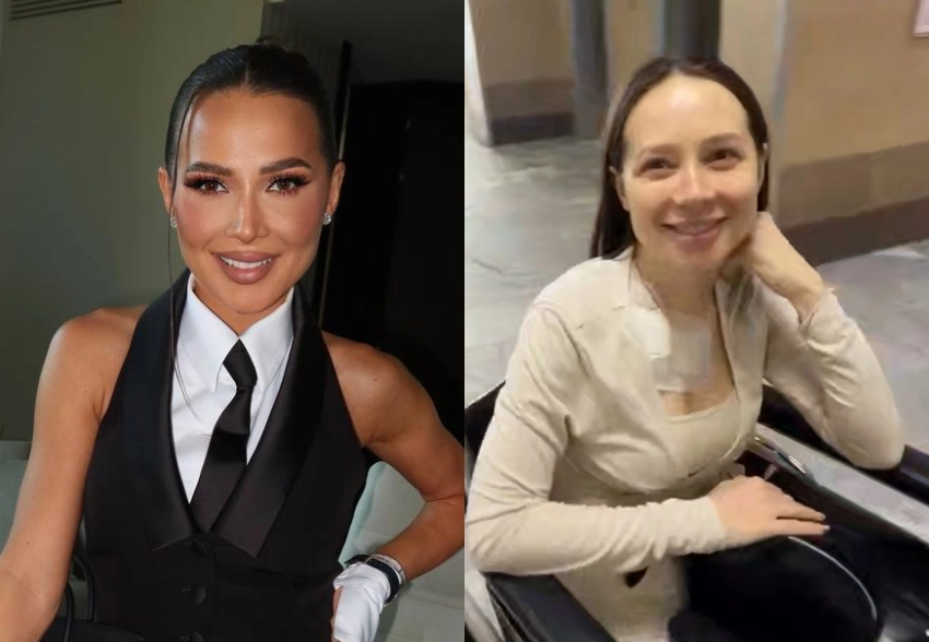 Лерчек вышла на связь в инвалидной коляске после начала курса лечения от рака