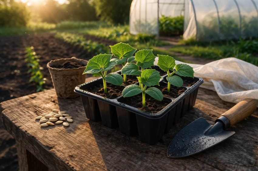 Когда сажать огурцы на рассаду в 2026 году: оптимальные сроки, лунный календарь и главные правила выращивания