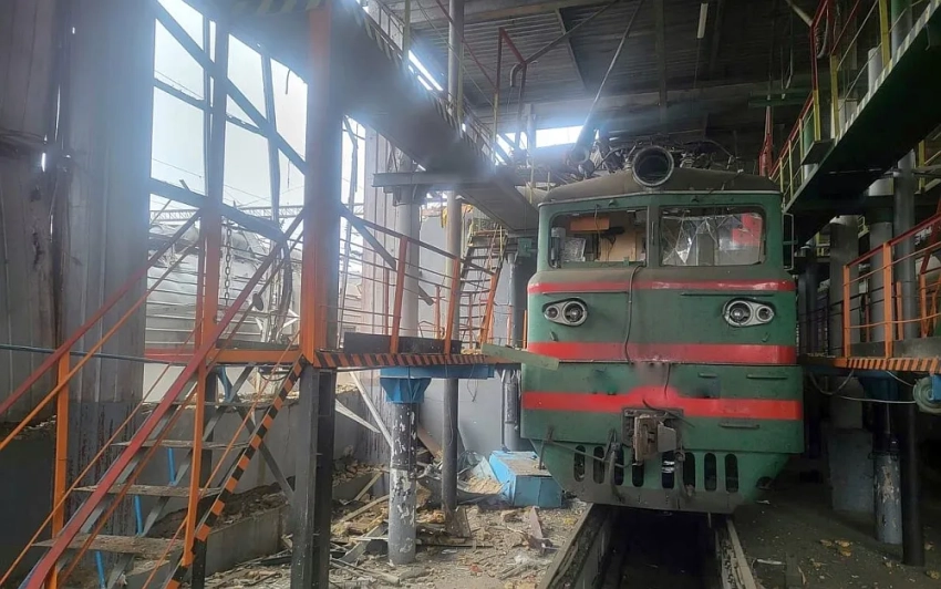 В Кировоградской области после атак БПЛА остановлено движение поездов