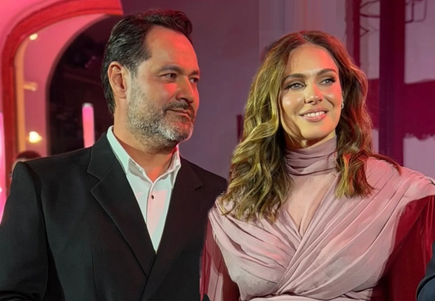 Торт с лепестками роз, виды на Кремль и Ксения Собчак среди гостей: оперный певец Ильдар Абдразаков отметил десятую, "розовую" годовщину свадьбы с женой