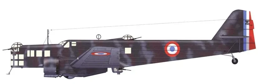 Marcel Bloch MB 210. Чуть более современный бомбардировщик